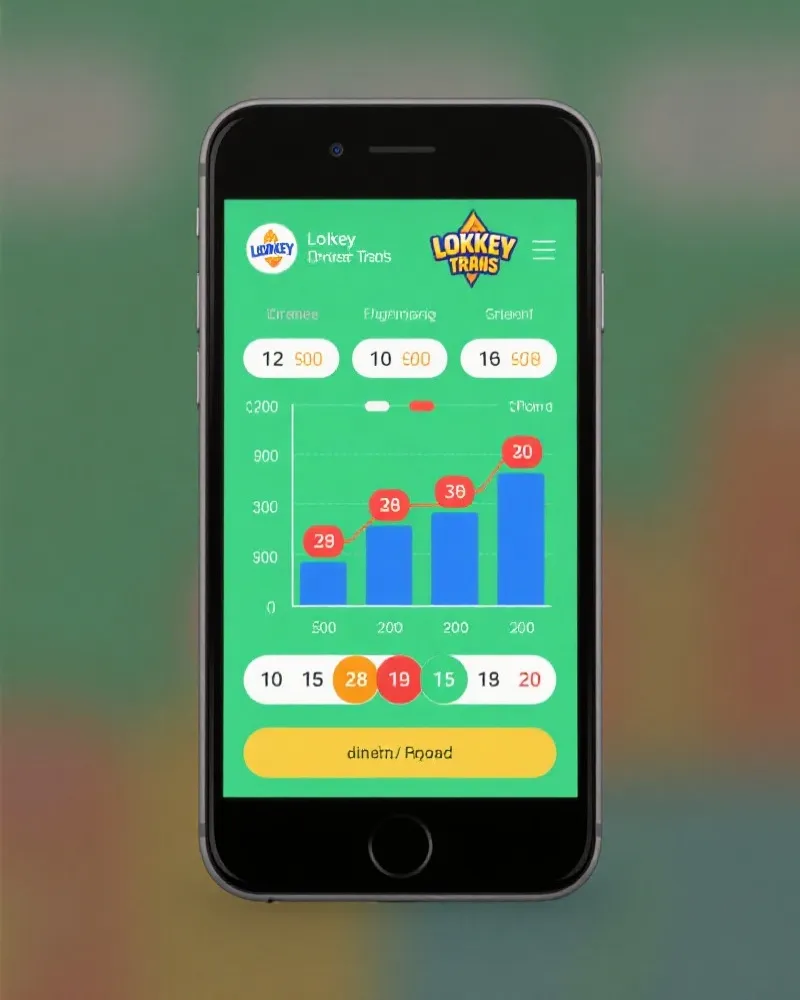 体彩排列3 App 界面展示